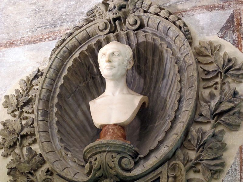 Maurizio Bufalini's bust, monastery Santa Maria degli Angeli, Florence.jpg